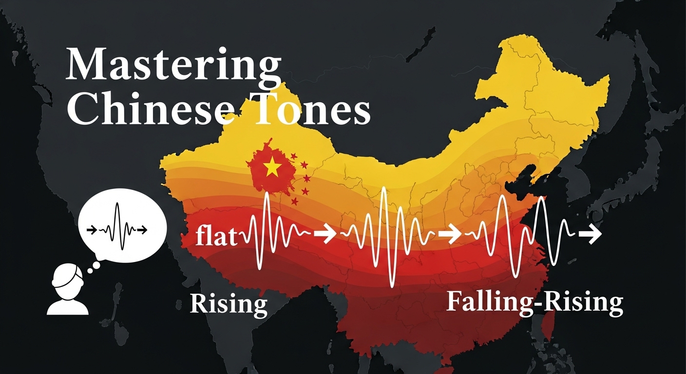 Ücretsiz Çince Ders 3: Çince Tonlama Nedir? (Dört Ton Mantığı)